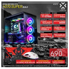 1- Ready to play system - RTX 4070 Super Build, 512GB SSD, 16GB RAM