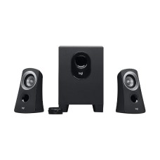 Logitech Z313 2.1 Multimedia Speaker System with Subwoofer, Full Range Audio, 50 Watts Peak Power, Strong Bass, 3.5mm Inputs, PC/PS4/Xbox/TV/Smartphone/Tablet/Music Player - Black