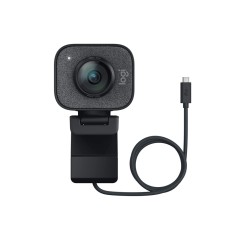 Logitech StreamCam, 1080P HD 60fps Streaming Webcam with USB-C and Built-in Microphone, Graphite