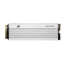 Corsair MP600 PRO LPX 1TB M.2 NVMe PCIe x4 Gen4 SSD - Optimized for PS5 (Up to 7,100MB/sec Sequential Read & 5,800MB/sec Sequential Write Speeds, High-Speed Interface, Compact Form Factor) White