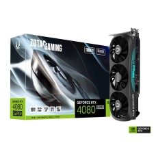 GPU - ZOTAC GAMING GeForce RTX 4080 SUPER Trinity Black Edition 16GB GDDR6X - ZT-D40820D-10P