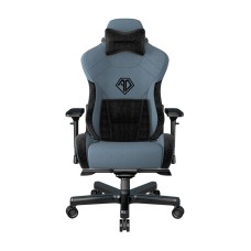 Anda Seat T-Pro II Premium Gaming Chair, 4D Armrests, Memory Foam Neck Pillow & Lumbar Support, Blue/Black | AD12XLLA-01-SB-F