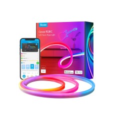 Govee Neon Rope Light,2M - RGBIC Rope Lights with Music Sync, DIY Design, Works with Alexa, Google Assistant, Gaming Lights, 6.56ft LED Strip Lights for Bedroom Living Room Decor (Not Support 5G WiFi) -‎ H61A1