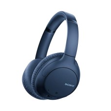 Sony Noise Cancelling Headphones WHCH710N: Wireless Bluetooth Over the Ear Headset with Mic for Phone-Call, Blue 