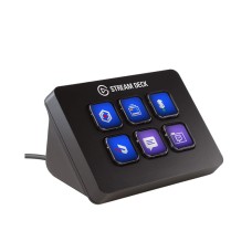 Elgato Stream Deck Mini - Compact Live Production Controller with 6 Customizable LCD keys, Trigger Actions in OBS Studio, Streamlabs, Twitch, YouTube and More