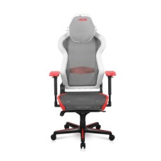 DXRacer Air Mesh Gaming Chair, Modular Design Ultra-Breathable D7200, 4D Armrests, White & Red - AIR/D7200/WRN.G