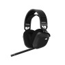 Corsair HS80 RGB WIRELESS Premium Gaming Headset with Dolby Atmos Audio (Low-Latency, Omni-Directional Microphone, 60ft Range, Up to 20 Hours Battery Life, PS5/PS4 Wireless Compatibility) Black