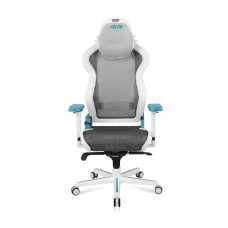 DXRacer AIR Series AIR-R1S-WQ.G-B3 Mesh Gaming Chair, Modular Design, Ultra-Breathable, D7200, White & Cyan | AIR/D7200/WQ.G