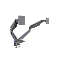 MasterMind Gaming Dual Suspension Monitor Arm with RGB light - DMA-1  - for 15” - 32” monitors 