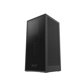 NZXT H1 Tempered Glass Mini ITX Case Including Pre Installed 140mm AIO Liquid Cooler + 650W SFX-L 80Plus Gold PCI Express x16 SGCC Steel and Tempered Glass Black  - CA-H16WR-B1-UK