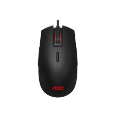 AOC GM500 Gaming Mice, 8 Button, 5000 DPI, RGB – Black | GM500