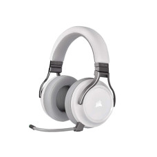 CORSAIR Virtuoso RGB Wireless High-Fidelity Gaming Headset, White, CA-9011186-NA