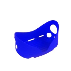 Silicone VR Cover for Oculus Quest 2 VR Headset Front Cover Skin Protection Anti-scrach Shock-Resistant Accessories for Quest 2 (Blue)