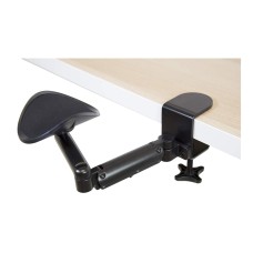 Adjustable Arm Rest for Desk | Ergonomic Computer Desk Arm | Height Adjustable, Full Motion Elbow Support with Clamp-On Base | Steel Construction