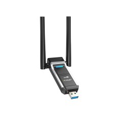 EDUP AX 1800Mbps USB Adapter WiFi6 Dual Band MU-MIMO Soft AP Adapter Wireless WiFi Dongle 802.11AX Network Card For Windows10/11 - EP-AX1697