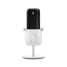 Elgato Wave:3 White - Premium Studio Quality USB Condenser Microphone for Streaming, Podcast, Gaming and Home Office, Free Mixer Software, Anti-Distortion, Plug ’n Play, for Mac, PC