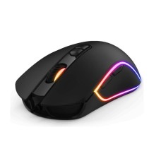 Gamdias Zeus E3 + NYX E1 Gaming Mouse, RGB Breathing Lighting, 3600 DPI Resolution, 3 Million Click Lifecycle, 125 Hz Polling Rate, Double Layer Fabrics, Black | GD-E3-NYX-E1