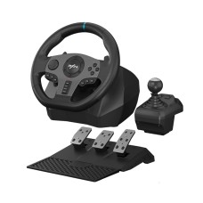 PXN V9 Gaming Racing Wheel with Pedals and Shifter, 270/900 Degree Steering Wheel for PC, Xbox One, Xbox Series X/S, PS4, PS3 and Switch