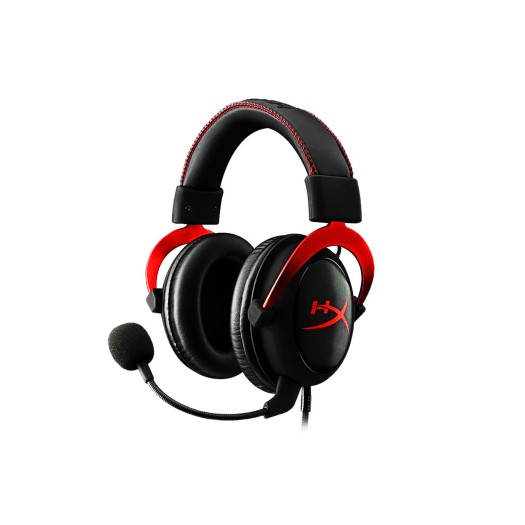 HyperX Cloud II Gaming Headset – 7.1 Surround Sound – Memory Foam Ear Pads – Durable Aluminum Frame – Multi Platform Headset – Works with PC, PS4, PS4 PRO, Xbox One, Xbox One S – Red