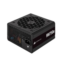 Corsair RM750e Fully Modular Low-Noise ATX Power Supply - Dual EPS12V Connectors - 105°C-Rated Capacitors - 80 Plus Gold Efficiency - Modern Standby Support - Black