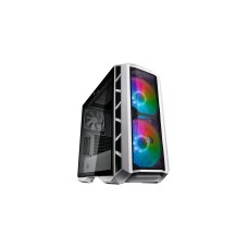 Cooler Master MasterCase H500P Mesh White ARGB Airflow ATX Mid-Tower, Dual 200mm Customizable ARGB Lighting Fans, Mesh Front Panel, and Tempered Glass Side Panel (MCM-H500P-WGNN-S01)